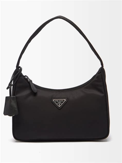 re-edition 2000 zip shoulder bag prada